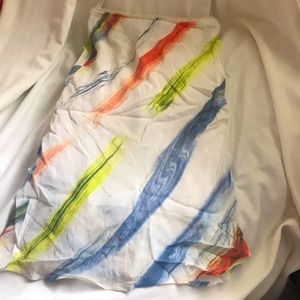 Vintage low rise midi skirt